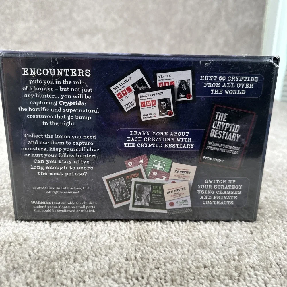 Encounters The Cryptid Hunting Game by Enkidu Interactive